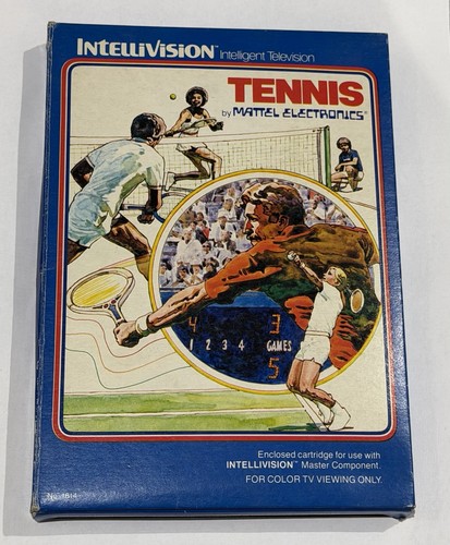 Gioco intellivision tennis - gioco,