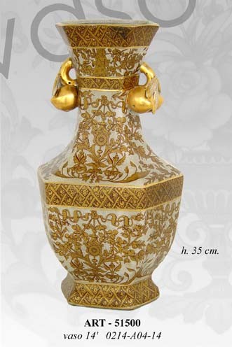 Vaso cinese anfora tavolo - vaso,