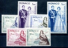 MONACO 1960 653-656, 671-672