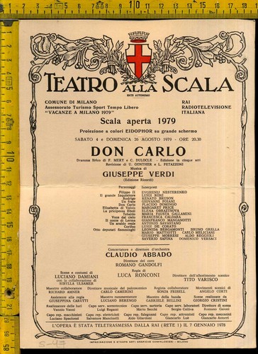Teatro alla scala locandina - alla,