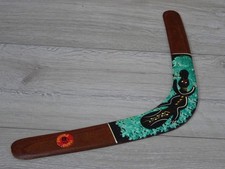 Aboriginal Art Boomerang - 18"