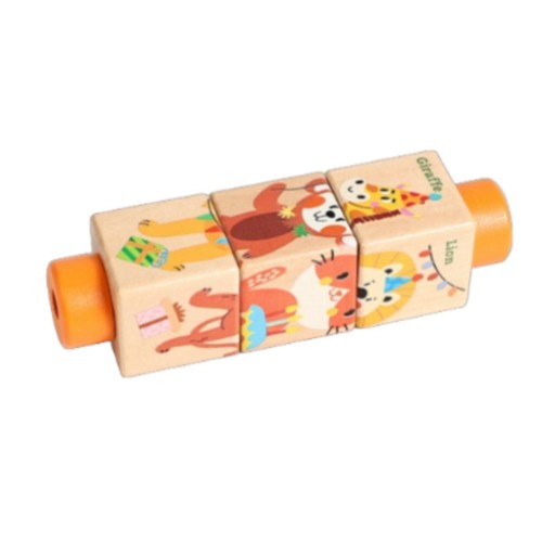 Cubo rotante legno - cubo,