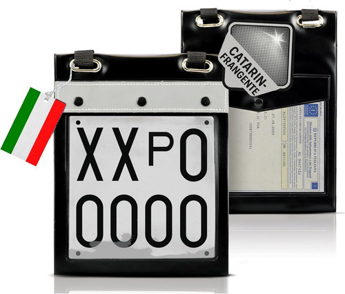 Porta targa prova - prova,