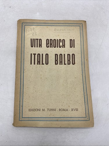 Anonimo vita eroica - -, italo