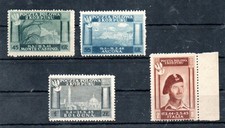 ITALIA - Regno - 1945 - Corpo Polacco in Italia -Vittorie - 4 Valori - (MP2752)