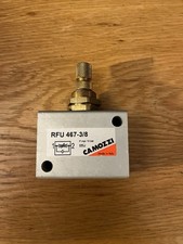 Camozzi RFU 467-3/8 Valvola di controllo flusso in linea unidirezionale 3/8