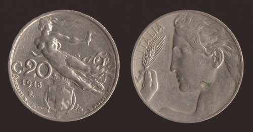 Centesimi 1913 liberta - centesimi,