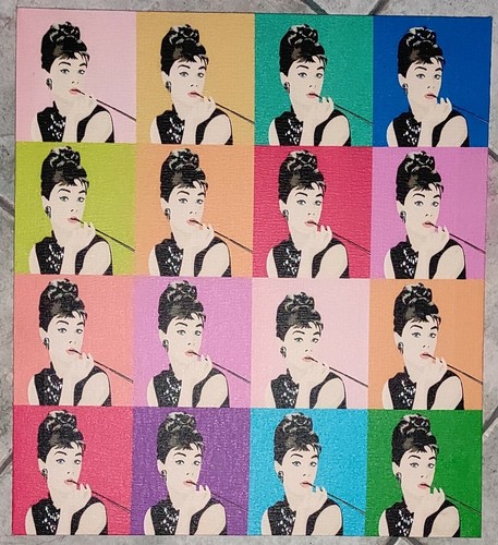 Quadro audrey hepburn stampa - audrey,