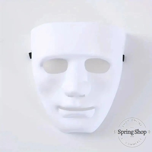 Maschera bianca neutra - bianca, gotica
