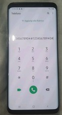 DISPLAY SAMSUNG S9 PLUS SM-G965 ORIGINALE BLU USATO
