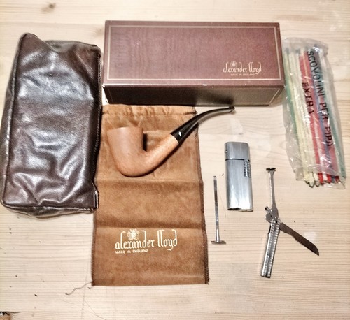 Pipa radica vintage - radica,