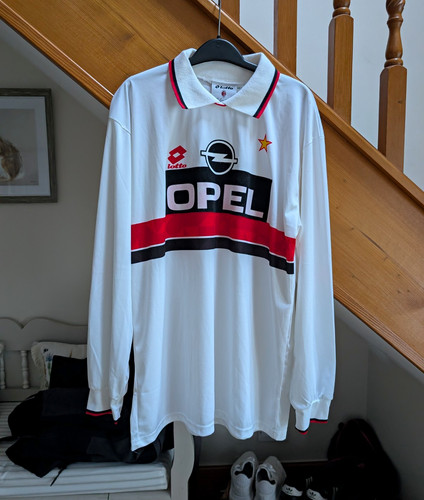 Lotto milan maglia away - milan,