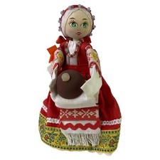 Bambola russa di stoffa in
