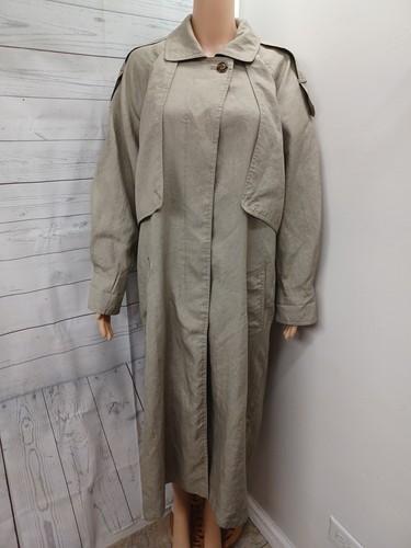 Trench cappotto lungo vintage