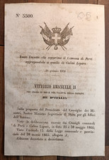 PERTI & CALICE LIGURE 1870 REGIO DECRETO AGGREGA I DUE COMUNI-6252