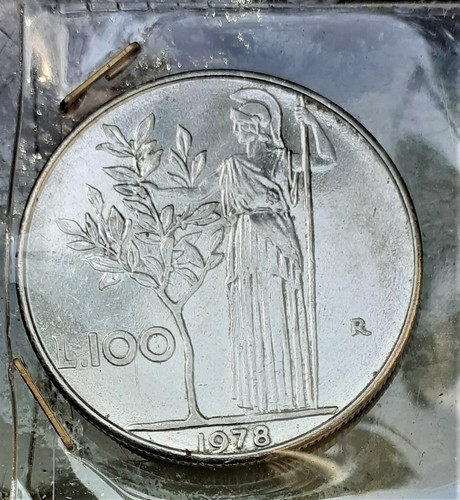 Moneta 100 lire del - da,
