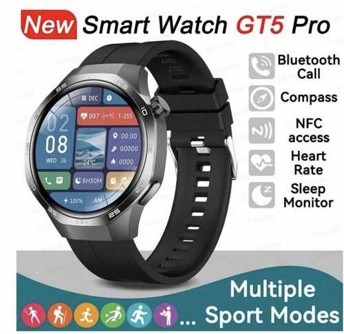 Gt5 pro smartwatch uomo amoled - pro,