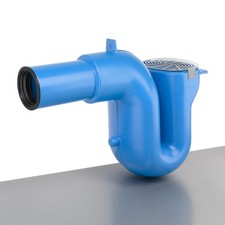 Sifone di troppopieno DN 150 con blocco roditori per cisterne e serbatoi acqua piovana