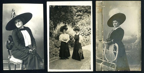 Tre fotografie epoca primi - fotografie,