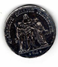 FRANCIA 5 FRANCHI 1875 ERCOLE A PARIS ARGENTO