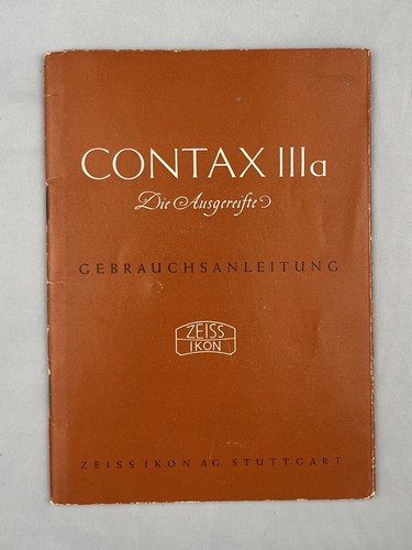 Contax iiia zeiss - iiia, ikon