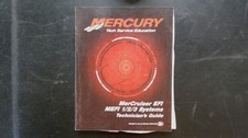 Mercury MerCruiser EFI MEFI 1/2/3 Systems Technician's Guide 1991