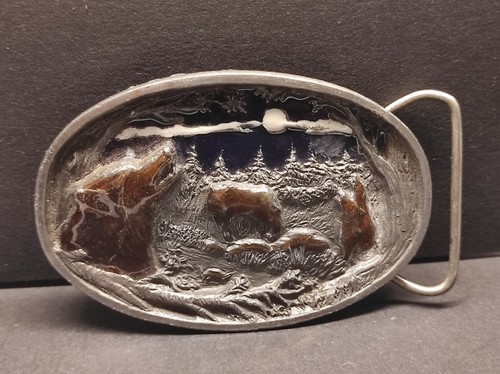 Fibbia per cintura - cintura, lupi