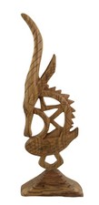 Cimier Ciwara Tiwara Chiwara - Gazella Antilope Mali Arte Africana Tribale - 641