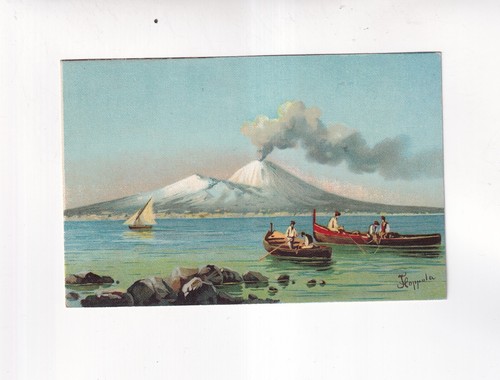 6722 cartolina napoli vesuvio - 6722),