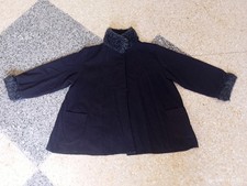 Cappotto donna cappottino nero