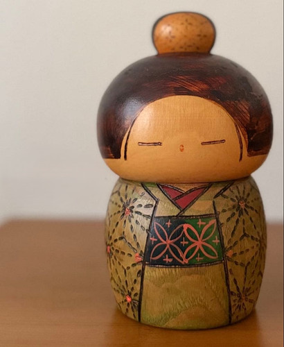 Kokeshi bambola kazuo - bambola,