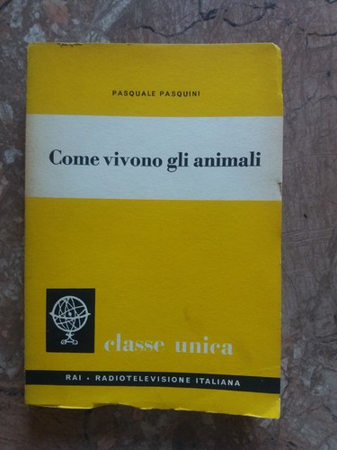Pasquini come vivono gli - -,