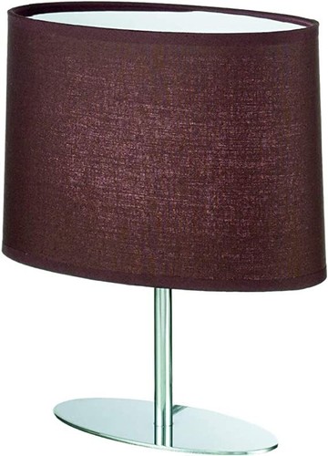 Lampada tavolo ovale - ovale, marrone