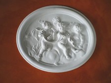 BASSORILIEVO IN GESSO BIANCO