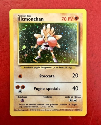Lotto carte pokemon hitmonchan - pokemon,