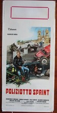locandina originale POLIZIOTTO SPRINT prima ed.1977 STELVIO MASSI - MERLI