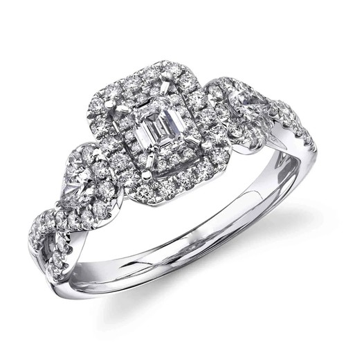 Smeraldo taglio diamante - smeraldo,