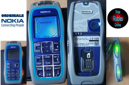 Nokia 3220 grigio blu senza - grigio-blu, (senza
