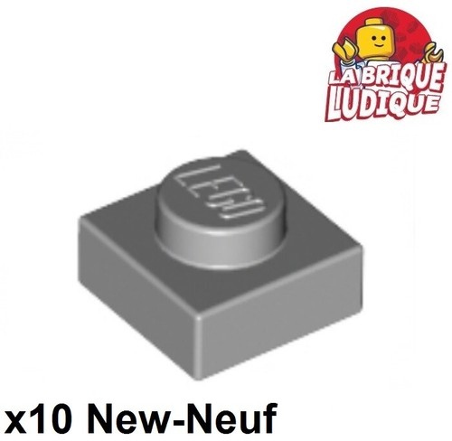 Lego 10x plate plaque 1x1 - 10x,