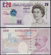 INGHILTERRA 20 STERLINE BAILEY