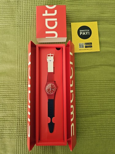 Orologio swatch colore blocco - orologio,
