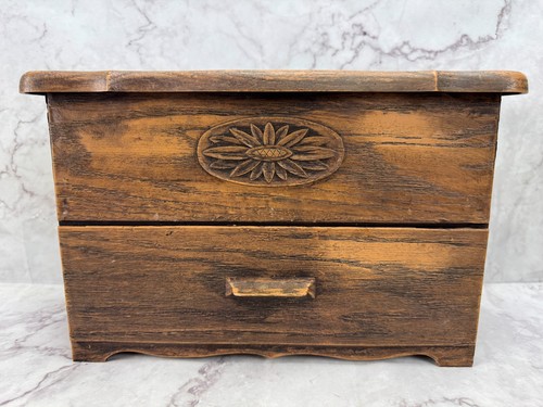 Scatola porta ricette vintage