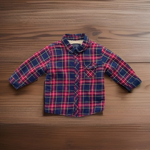 Giacca camicia flanella