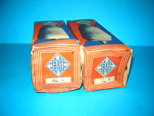 2x valvola Telefunken tipo AL4 Tube Lampe vintage pentode NOS