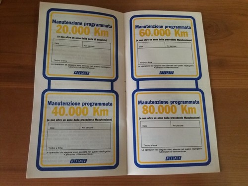 Rarissimo libretto tagliandi - rarissimo,