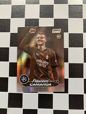 2023-24 Topps Stadium Club Chrome UCL RC Francesco Camarda Seppia /75 AC Milan