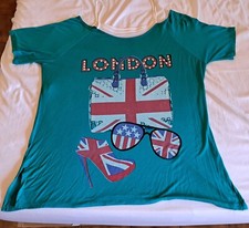 Lotto 2 Magliette Donna In Cotone Taglia 54, Usate Un Paio Di Volte