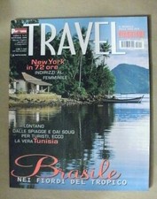 Rivista TRAVEL viaggiare 11-2000/ New York in 72 ore/ Brasile nei fiordi