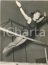 1956 ITALIA GINNASTICA ARTISTICA Luciana LAGORARA alle parallele *Foto 13x18