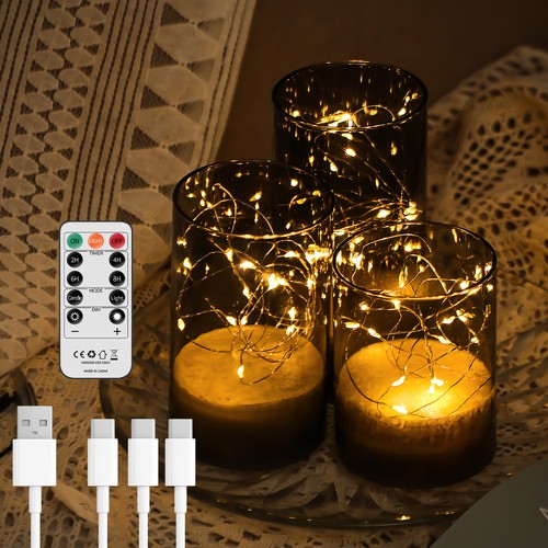 Candele led ricaricabili - candele,